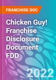 Chicken Guy! Franchise Disclosure Document FDD- Product Image