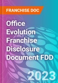 Office Evolution Franchise Disclosure Document FDD- Product Image