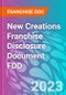 New Creations Franchise Disclosure Document FDD - Product Thumbnail Image