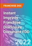 Instant Imprints Franchise Disclosure Document FDD- Product Image