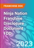 Ninja Nation Franchise Disclosure Document FDD- Product Image