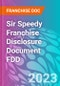 Sir Speedy Franchise Disclosure Document FDD - Product Thumbnail Image