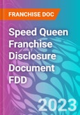 Speed Queen Franchise Disclosure Document FDD- Product Image