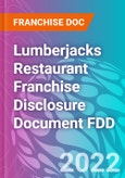 Lumberjacks Restaurant Franchise Disclosure Document FDD- Product Image