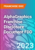 AlphaGraphics Franchise Disclosure Document FDD- Product Image