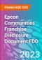 Epcon Communities Franchise Disclosure Document FDD - Product Thumbnail Image