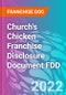 Church's Chicken Franchise Disclosure Document FDD - Product Thumbnail Image