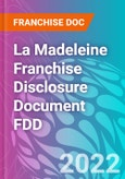 La Madeleine Franchise Disclosure Document FDD- Product Image