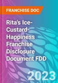 Rita's Ice-Custard-Happiness Franchise Disclosure Document FDD- Product Image