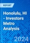 Honolulu, HI - Investors Metro Analysis - Product Thumbnail Image