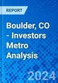 Boulder, CO - Investors Metro Analysis- Product Image