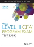 Wileys Level III CFA Program Study Guide + Test Bank 2020. Edition No. 1- Product Image