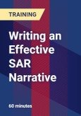 Writing an Effective SAR Narrative- Product Image