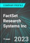 FactSet Research Systems Inc (FDS:NYS): Analytics, Extensive Financial Metrics, and Benchmarks Against Averages and Top Companies Within its Industry - Product Thumbnail Image