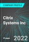 Citrix Systems Inc (CTXS:NAS): Analytics, Extensive Financial Metrics, and Benchmarks Against Averages and Top Companies Within its Industry - Product Thumbnail Image