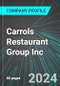 Carrols Restaurant Group Inc (TAST:NAS): Analytics, Extensive Financial Metrics, and Benchmarks Against Averages and Top Companies Within its Industry - Product Thumbnail Image