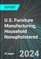 U.S. Furniture Manufacturing, Household Nonupholstered: Analytics, Extensive Financial Benchmarks, Metrics and Revenue Forecasts to 2030 - Product Image