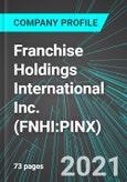 Franchise Holdings International Inc. (FNHI:PINX): Analytics, Extensive Financial Metrics, and Benchmarks Against Averages and Top Companies Within its Industry- Product Image