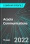 Acacia Communications (ACIA:NAS): Analytics, Extensive Financial Metrics, and Benchmarks Against Averages and Top Companies Within its Industry - Product Thumbnail Image