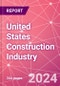 United States Construction Industry Databook Series - Market Size & Forecast by Value and Volume (area and units), Q1 2024 Update - Product Image