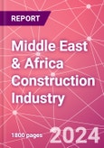 Middle East & Africa Construction Industry Databook Series - Market Size & Forecast by Value and Volume (area and units), Q1 2024 Update- Product Image