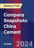 Company Snapshots: China Cement- Product Image