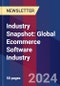 Industry Snapshot: Global Ecommerce Software Industry - Product Thumbnail Image