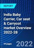 India Baby Carrier, Car seat & Carrycot market Overview 2022-28- Product Image