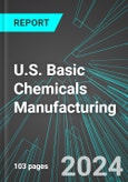 U.S. Basic (Organic, Inorganic, Petrochemical and Industrial Gas) Chemicals Manufacturing: Analytics, Extensive Financial Benchmarks, Metrics and Revenue Forecasts to 2030- Product Image