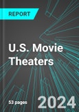 U.S. Movie (Motion Pictures) Theaters: Analytics, Extensive Financial Benchmarks, Metrics and Revenue Forecasts to 2030- Product Image