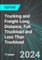 Trucking and Freight-Long Distance, Full Truckload (FTL) and Less Than Truckload (LTL) (U.S.): Analytics, Extensive Financial Benchmarks, Metrics and Revenue Forecasts to 2030, NAIC 484120 - Product Thumbnail Image