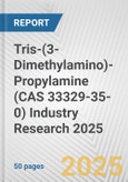 Tris-(3-Dimethylamino)-Propylamine (CAS 33329-35-0) Industry Research 2025: Global and Regional Market Trends 2019-2024 and Forecast to 2029- Product Image