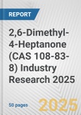 2,6-Dimethyl-4-Heptanone (CAS 108-83-8) Industry Research 2025: Global and Regional Market Trends 2019-2024 and Forecast to 2029- Product Image