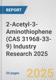 2-Acetyl-3-Aminothiophene (CAS 31968-33-9) Industry Research 2025: Global and Regional Market Trends 2019-2024 and Forecast to 2029- Product Image