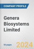 Genera Biosystems Limited Fundamental Company Report Including Financial, SWOT, Competitors and Industry Analysis- Product Image