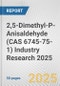 2,5-Dimethyl-P-Anisaldehyde (CAS 6745-75-1) Industry Research 2025: Global and Regional Market Trends 2019-2024 and Forecast to 2029 - Product Image