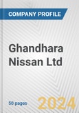 Ghandhara Nissan Ltd. Fundamental Company Report Including Financial, SWOT, Competitors and Industry Analysis- Product Image