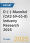 D-(-)-Mannitol (CAS 69-65-8) Industry Research 2025: Global and Regional Market Trends 2019-2024 and Forecast to 2029 - Product Image