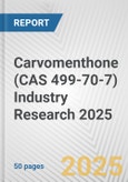 Carvomenthone (CAS 499-70-7) Industry Research 2025: Global and Regional Market Trends 2019-2024 and Forecast to 2029- Product Image