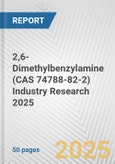 2,6-Dimethylbenzylamine (CAS 74788-82-2) Industry Research 2025: Global and Regional Market Trends 2019-2024 and Forecast to 2029- Product Image