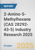 2-Amino-5-Methylhexane (CAS 28292-43-5) Industry Research 2025: Global and Regional Market Trends 2019-2024 and Forecast to 2029- Product Image