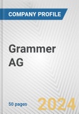 Grammer AG Fundamental Company Report Including Financial, SWOT, Competitors and Industry Analysis- Product Image