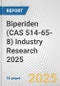 Biperiden (CAS 514-65-8) Industry Research 2025: Global and Regional Market Trends 2019-2024 and Forecast to 2029 - Product Image