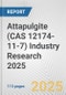 Attapulgite (CAS 12174-11-7) Industry Research 2025: Global and Regional Market Trends 2019-2024 and Forecast to 2029 - Product Image