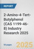 2-Amino-4-Tert-Butylphenol (CAS 1199-46-8) Industry Research 2025: Global and Regional Market Trends 2019-2024 and Forecast to 2029- Product Image