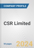 CSR Limited Fundamental Company Report Including Financial, SWOT, Competitors and Industry Analysis- Product Image