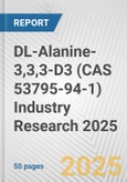 DL-Alanine-3,3,3-D3 (CAS 53795-94-1) Industry Research 2025: Global and Regional Market Trends 2019-2024 and Forecast to 2029- Product Image