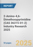 2-Amino-4,6-Dimethoxypyrimidine (CAS 36315-01-2) Industry Research 2025: Global and Regional Market Trends 2019-2024 and Forecast to 2029- Product Image