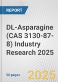 DL-Asparagine (CAS 3130-87-8) Industry Research 2025: Global and Regional Market Trends 2019-2024 and Forecast to 2029- Product Image