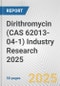 Dirithromycin (CAS 62013-04-1) Industry Research 2025: Global and Regional Market Trends 2019-2024 and Forecast to 2029 - Product Thumbnail Image